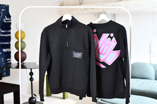 Long Sleeve Sweatshirt Black Back L