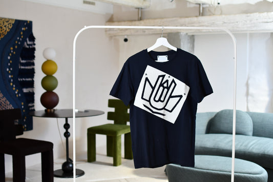 T-Shirt Navy Blue Front Logo