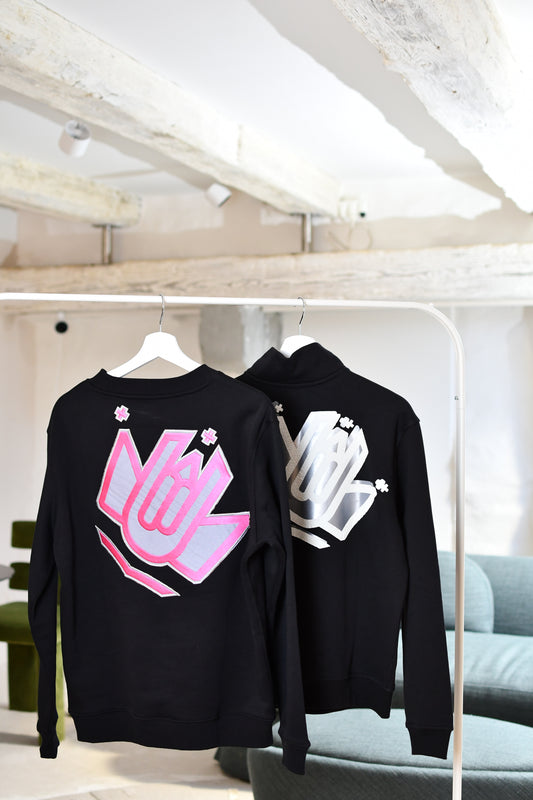 Long Sleeve Sweatshirt Black Back L