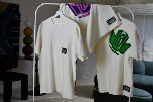 Oversized T-Shirt Off White Back Logo